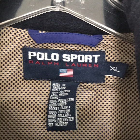 💙RALPH LAUREN WATERPROOF HOODED JACKET BLUE SIZE XL NWOT EXCELLENT CONDITION! - Picture 5 of 13